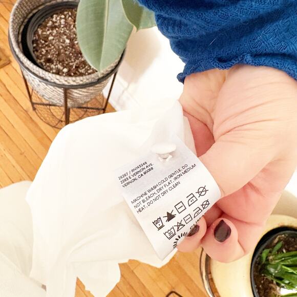 NWT Reformation Isaac Dress White Ruched Long Sleeve Side Slit Midi Size 6 - Picture 10 of 11